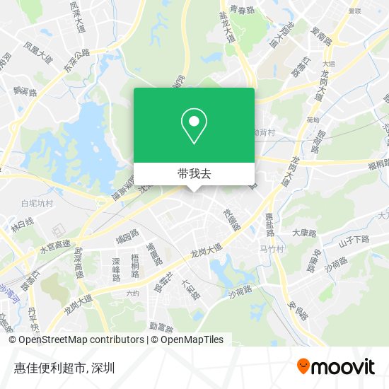 惠佳便利超市地图