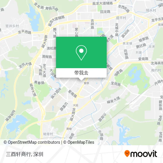 三酉轩商行地图