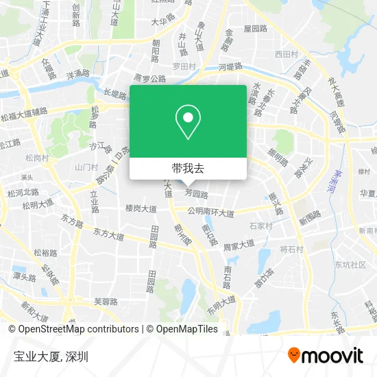 宝业大厦地图