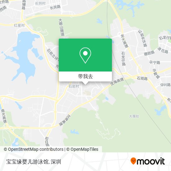 宝宝缘婴儿游泳馆地图