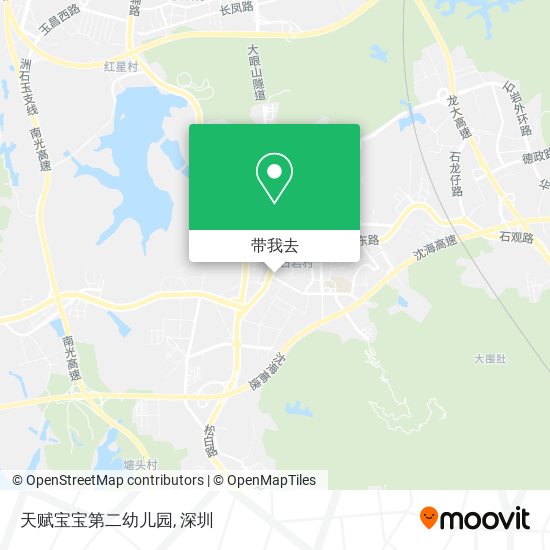 天赋宝宝第二幼儿园地图