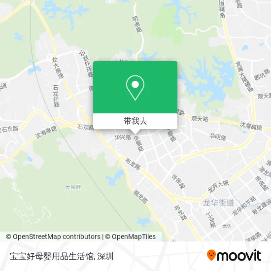 宝宝好母婴用品生活馆地图