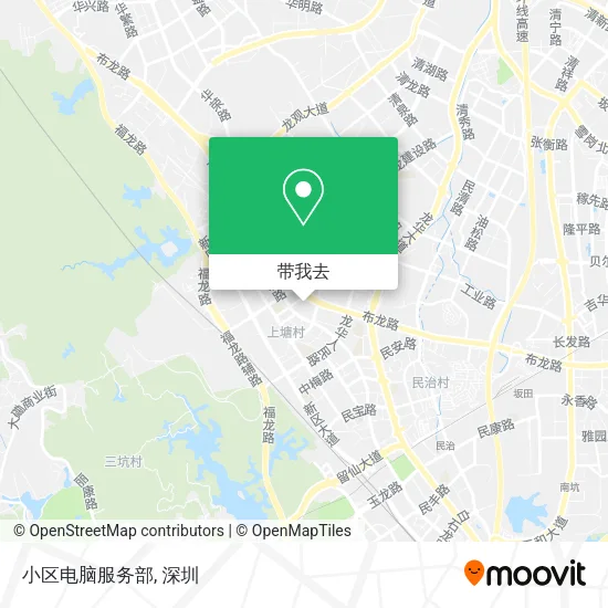 小区电脑服务部地图