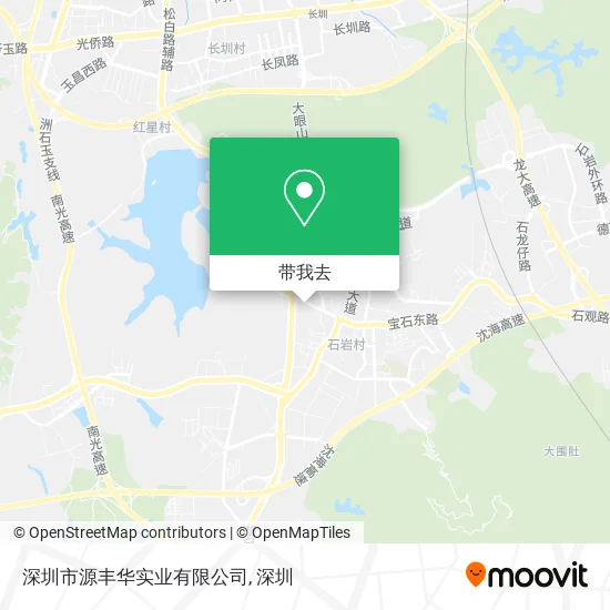 深圳市源丰华实业有限公司地图