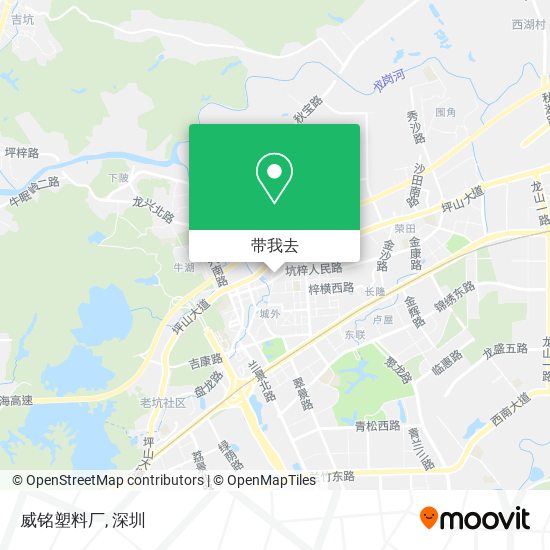 威铭塑料厂地图