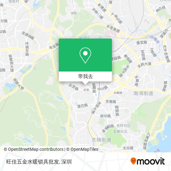 旺佳五金水暖锁具批发地图