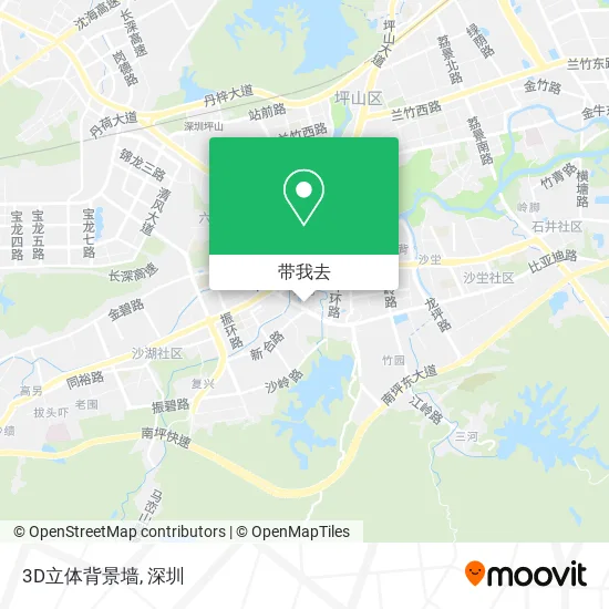 3D立体背景墙地图