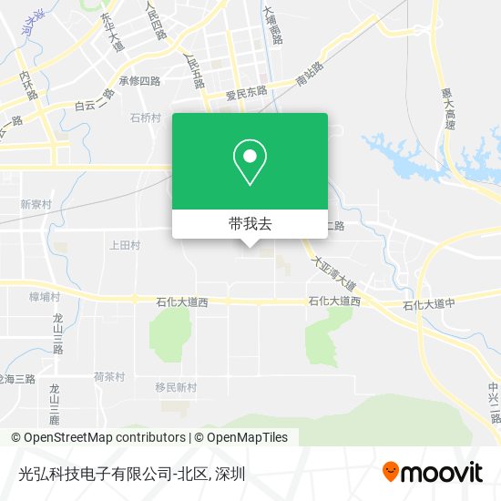 光弘科技电子有限公司-北区地图