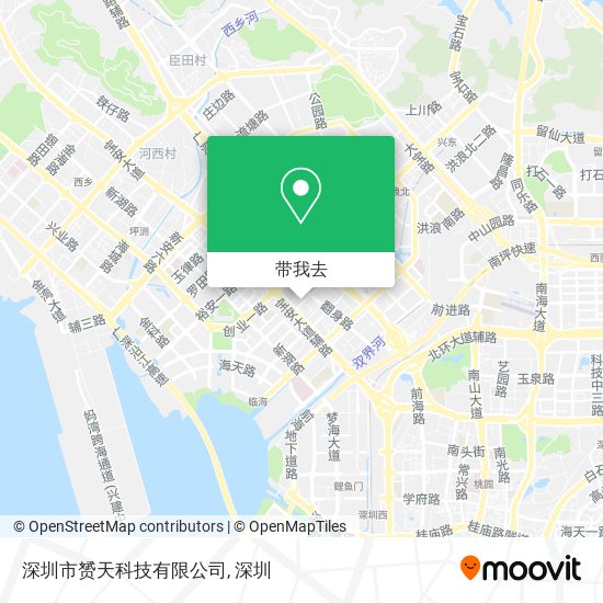 深圳市赟天科技有限公司地图