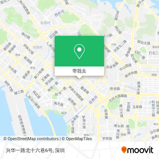 兴华一路北十六巷6号地图