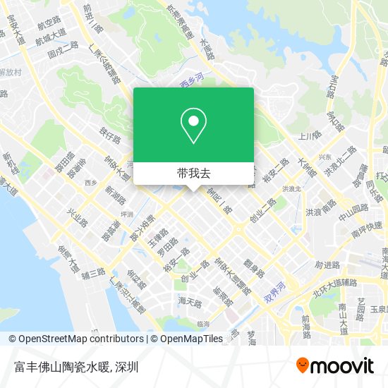 富丰佛山陶瓷水暖地图
