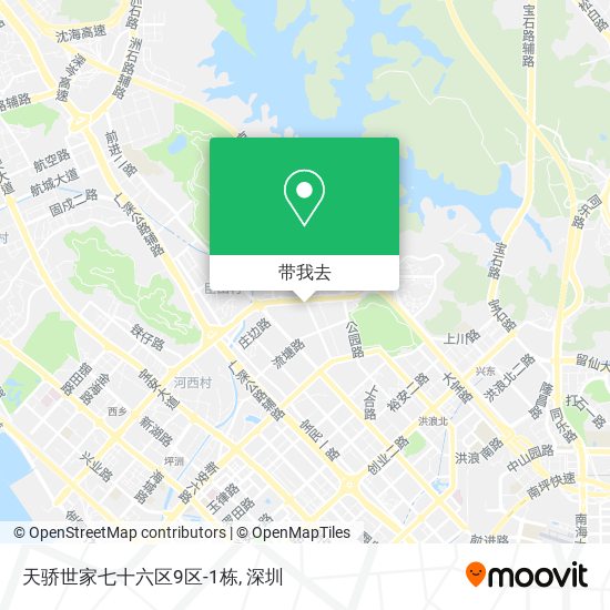 天骄世家七十六区9区-1栋地图
