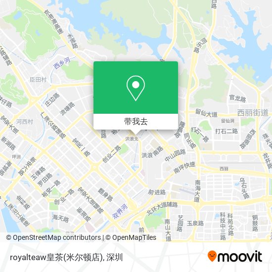 royalteaw皇茶(米尔顿店)地图