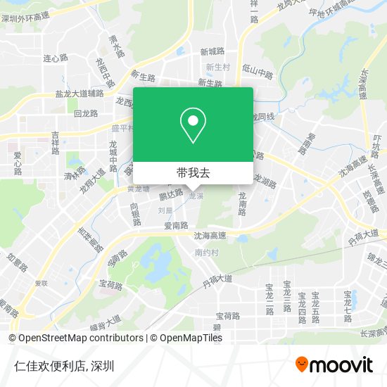仁佳欢便利店地图