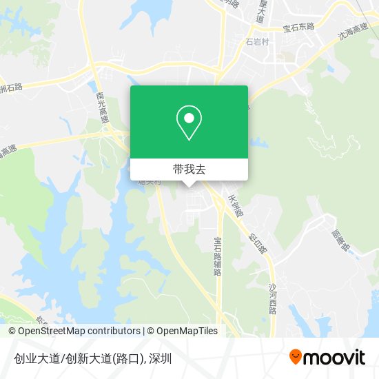 创业大道/创新大道(路口)地图