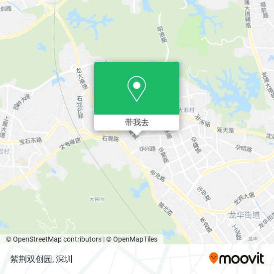紫荆双创园地图
