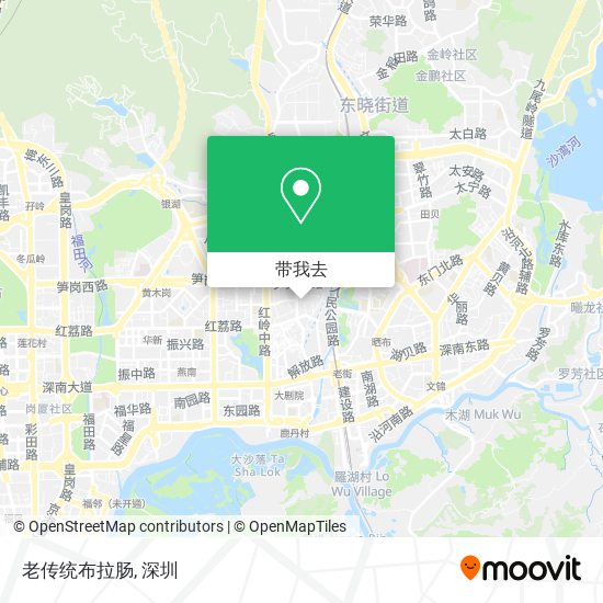 老传统布拉肠地图