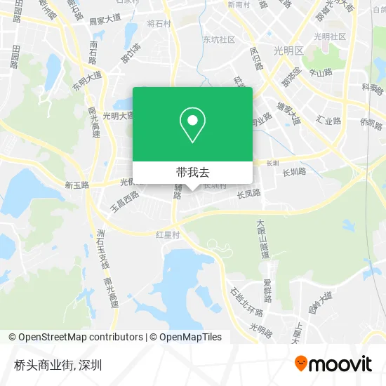 桥头商业街地图