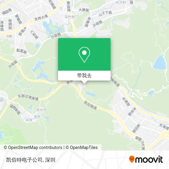 凯佰特电子公司地图