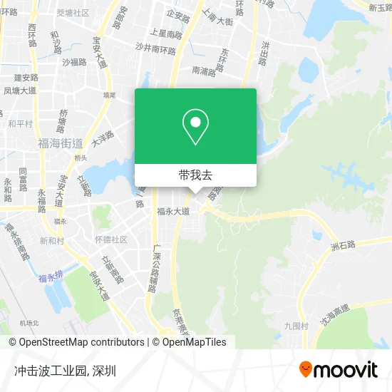 冲击波工业园地图