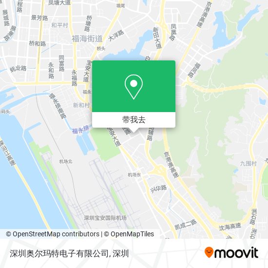 深圳奥尔玛特电子有限公司地图