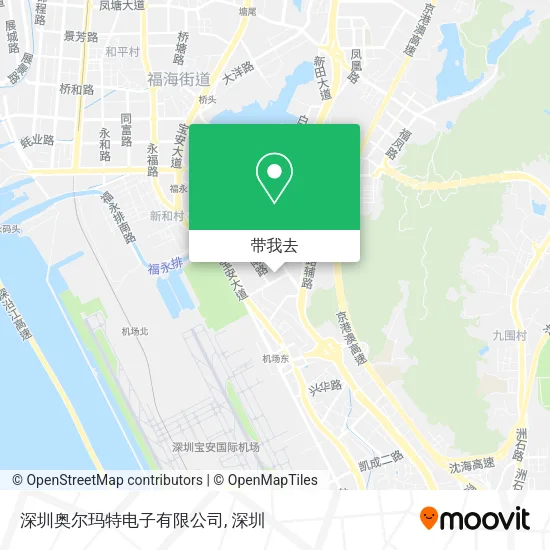 深圳奥尔玛特电子有限公司地图