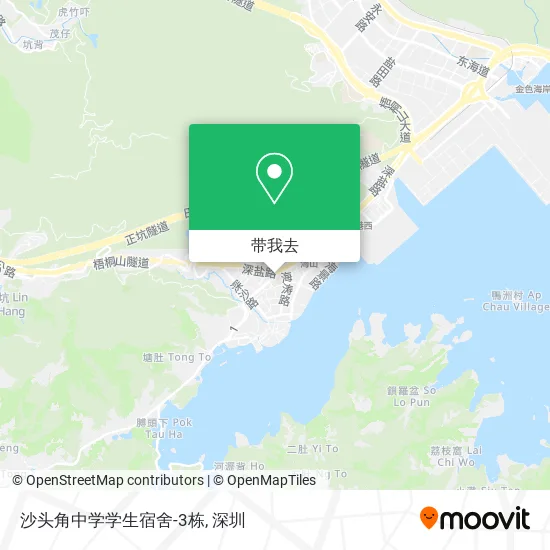 沙头角中学学生宿舍-3栋地图