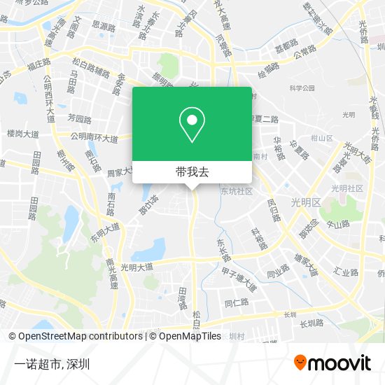 一诺超市地图