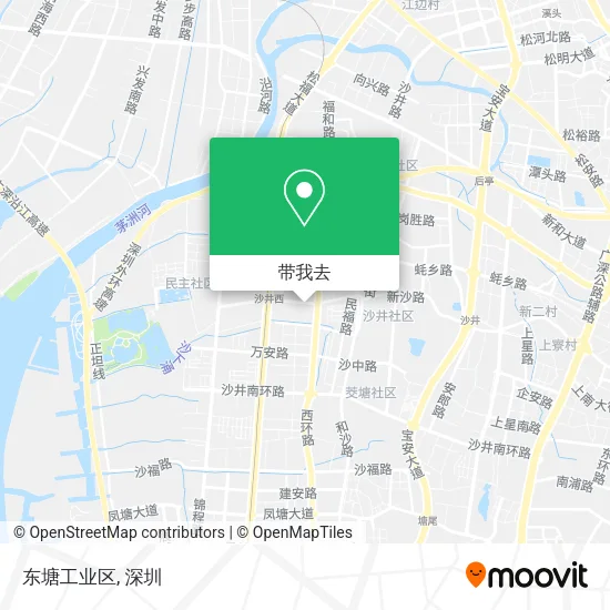 东塘工业区地图