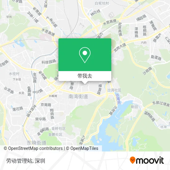 劳动管理站地图
