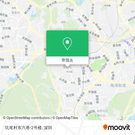 坑尾村东六巷-2号楼地图