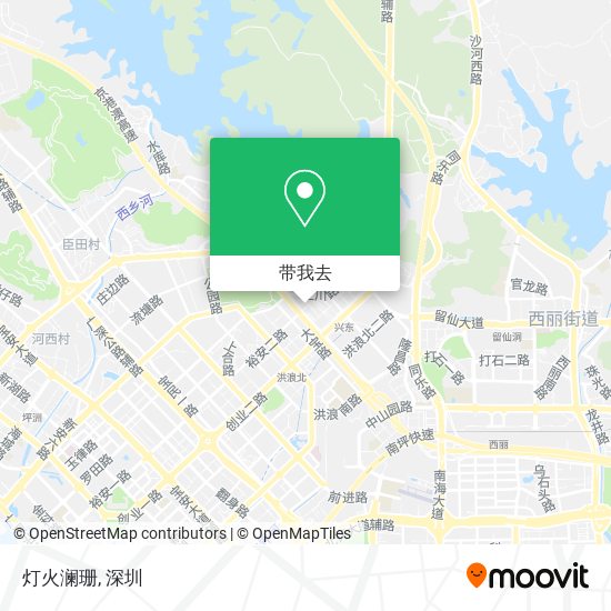灯火澜珊地图