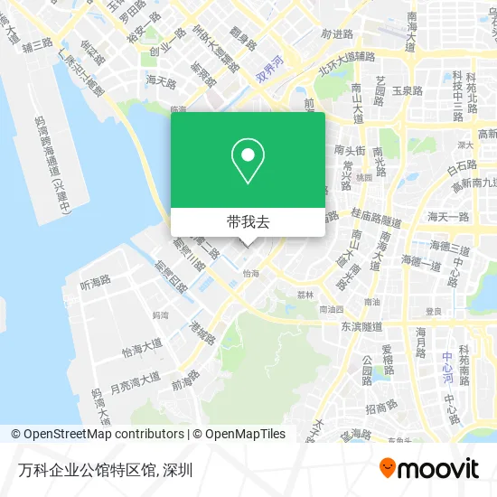 万科企业公馆特区馆地图