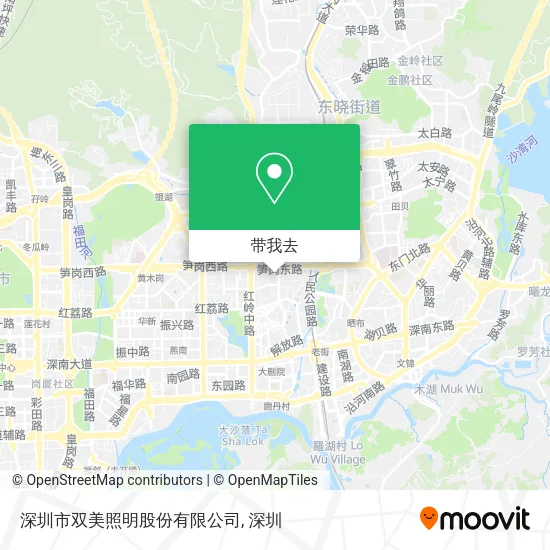 深圳市双美照明股份有限公司地图