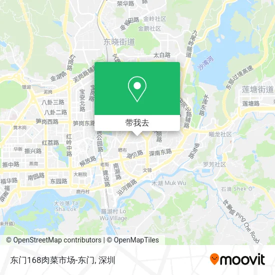 东门168肉菜市场-东门地图