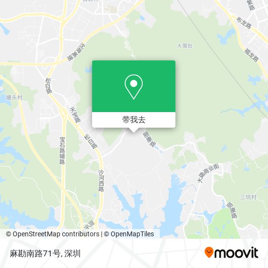 麻勘南路71号地图