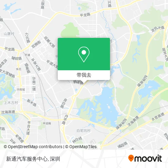 新通汽车服务中心地图
