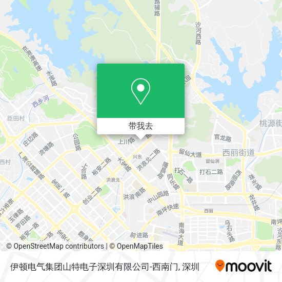 伊顿电气集团山特电子深圳有限公司-西南门地图