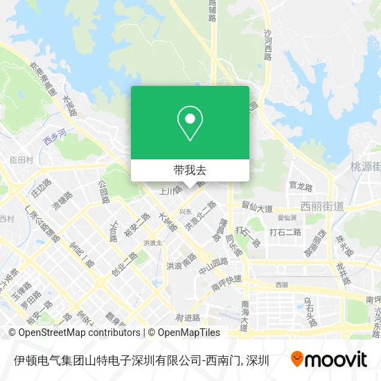 伊顿电气集团山特电子深圳有限公司-西南门地图