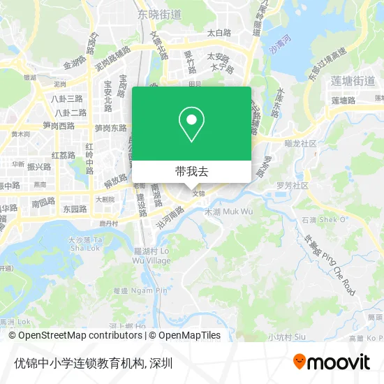 优锦中小学连锁教育机构地图