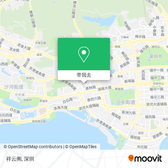 祥云阁地图
