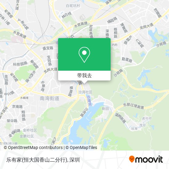 乐有家(恒大国香山二分行)地图