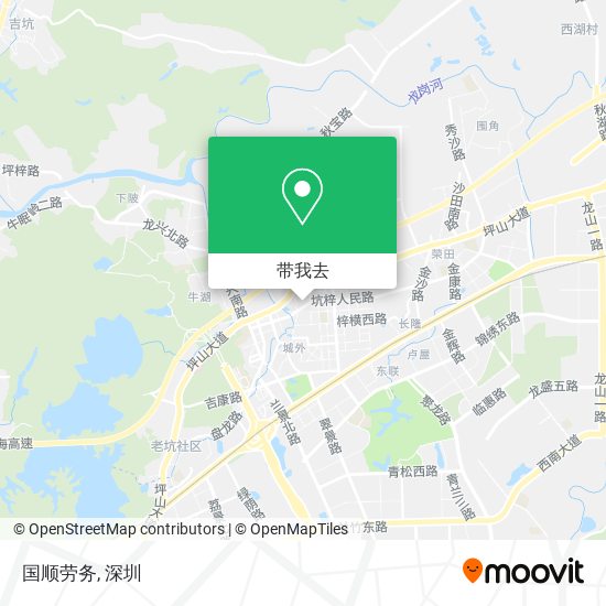 国顺劳务地图