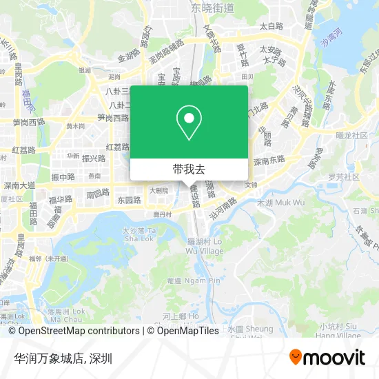 华润万象城店地图