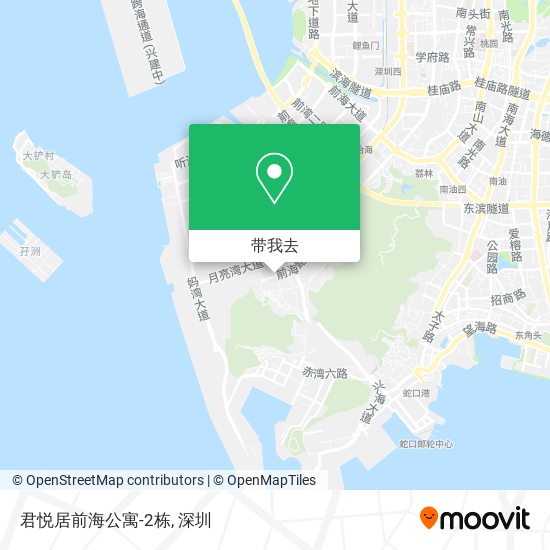 君悦居前海公寓-2栋地图