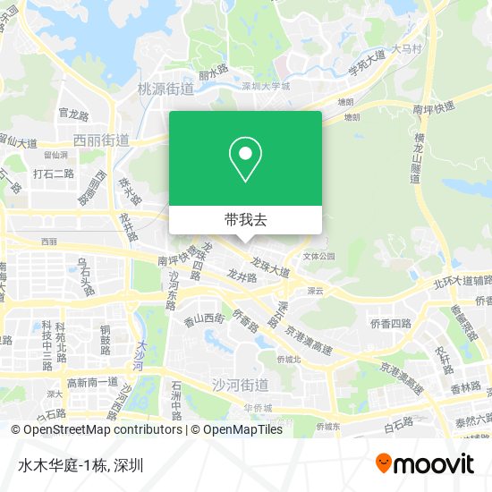 水木华庭-1栋地图