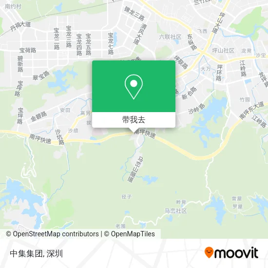 中集集团地图