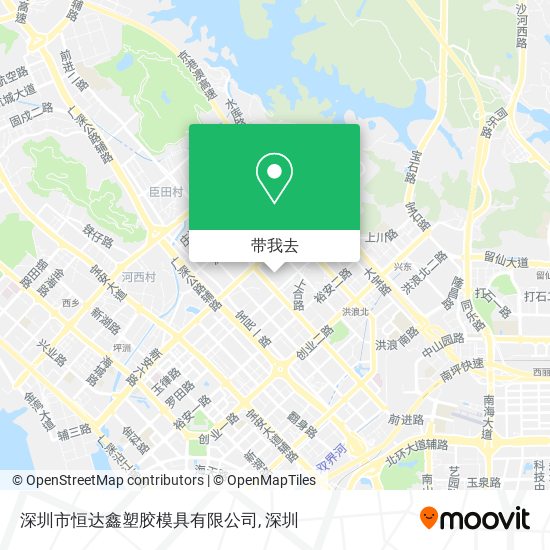 深圳市恒达鑫塑胶模具有限公司地图