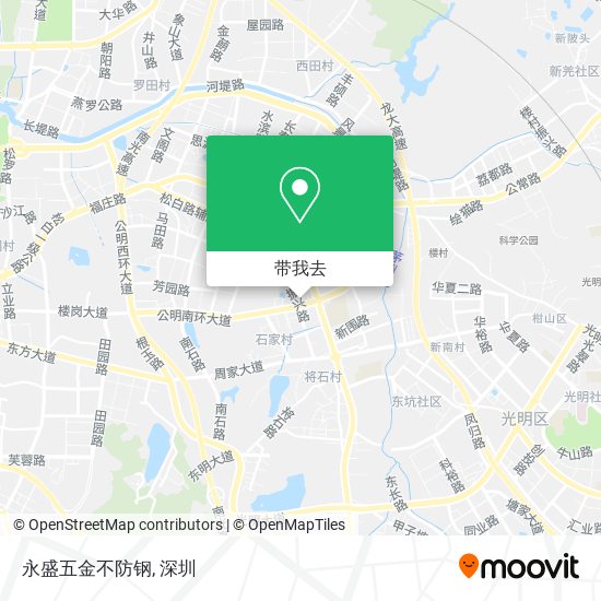 永盛五金不防钢地图