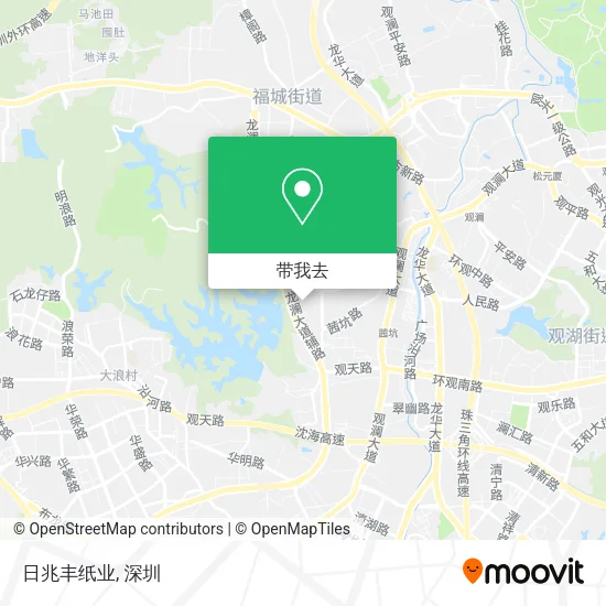 日兆丰纸业地图